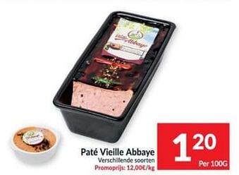 Paté vieille abbaye 100g