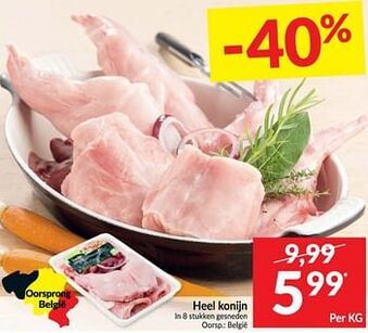 Intermarché Heel konijn aanbieding