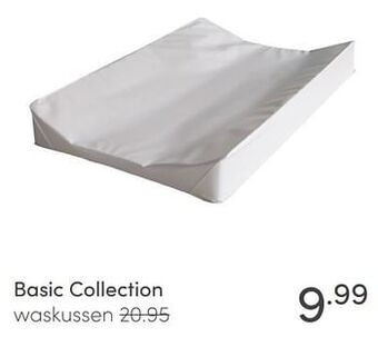 Baby & Tiener Basic collection waskussen aanbieding