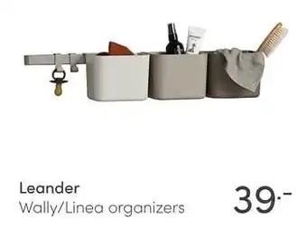 Baby & Tiener Leander wally-linea organizers aanbieding