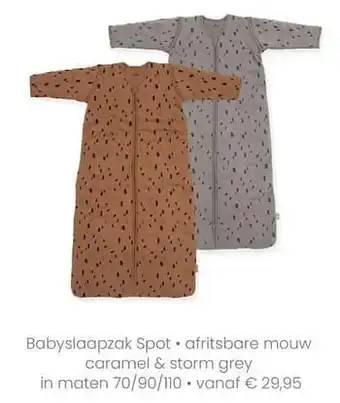 Baby & Tiener Babyslaapzak spot aanbieding
