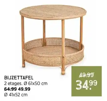 Xenos Bijzettafel 41x52 cm aanbieding