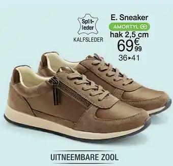 Damart Sneaker hak 2.5cm aanbieding
