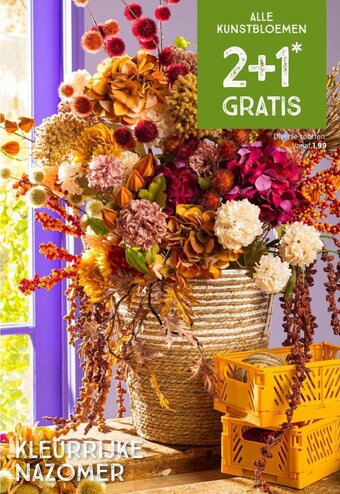 Xenos Alle Kunstbloemen aanbieding