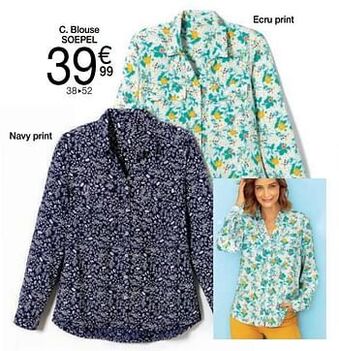Blouse soepel