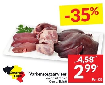 Intermarché Varkensorgaanvlees aanbieding