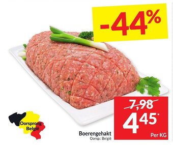 Intermarché Boerengehakt aanbieding