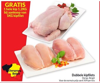 Intermarché Dubbele kipfilets aanbieding