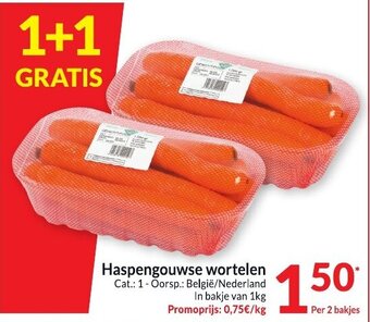 Intermarché Haspengouwse wortelen aanbieding