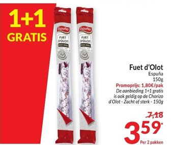 Espuna Fuet d'Olot 150g