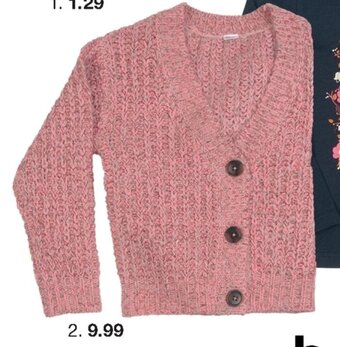 Zeeman Vest Maat 92-128 aanbieding