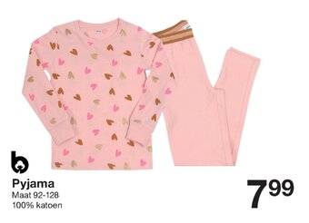 Zeeman Pyjama Maat 92-128 aanbieding