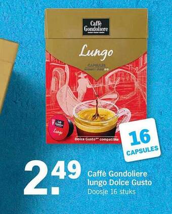 Caffe Gondoliere Lungo Dolce Gusto