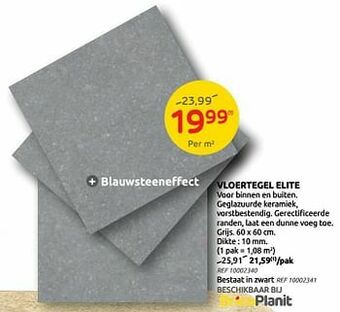 Brico Vloertegel elite aanbieding