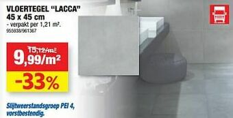 Hubo Vloertegel lacca aanbieding