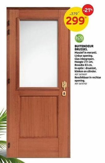 Buitendeur brussel