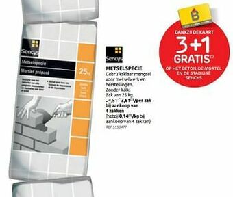 Brico Metselspecie aanbieding