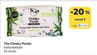 Bio Planet The cheeky panda babydoekjes aanbieding
