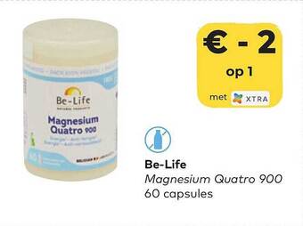 Be-life magnesium quatro 900 60 capsules