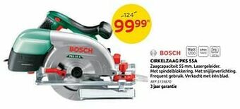 Brico Bosch cirkelzaag pks 55a aanbieding