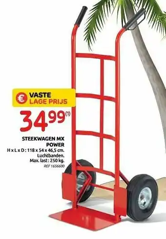 Brico Steekwagen mx power aanbieding