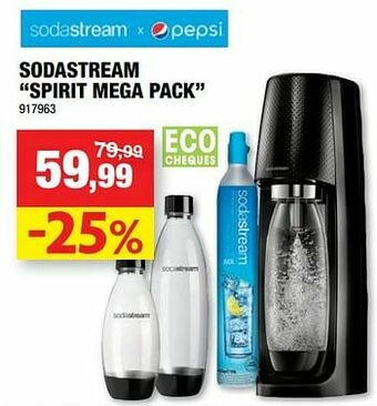 Sodastream spirit mega pack