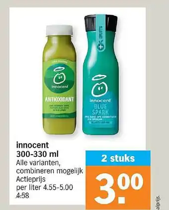 Albert Heijn Innocent aanbieding