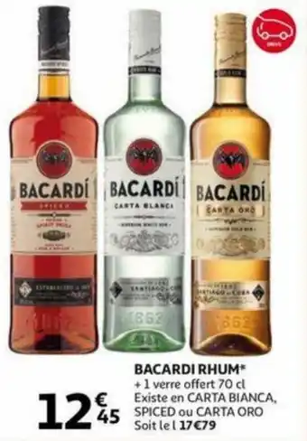 Auchan Bacardi Rhum aanbieding
