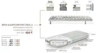 Lattenbodem motion fix + matras cosmopolitan