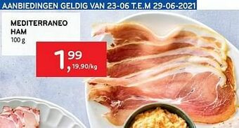 Alvo Mediterraneo ham aanbieding