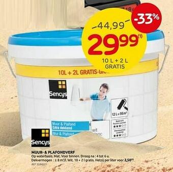 Brico Muur- + plafondverf aanbieding