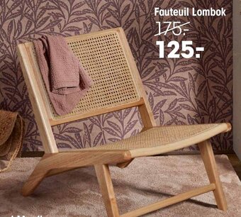 Kwantum Fauteuil lombok aanbieding