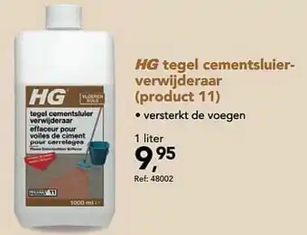 Hubo Hg tegel cementsluierverwijderaar product 11 aanbieding