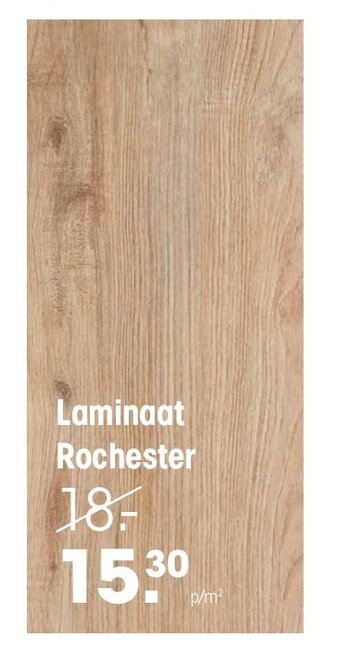 Kwantum Laminaat Rochester aanbieding