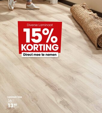 Kwantum Laminaat Toba aanbieding