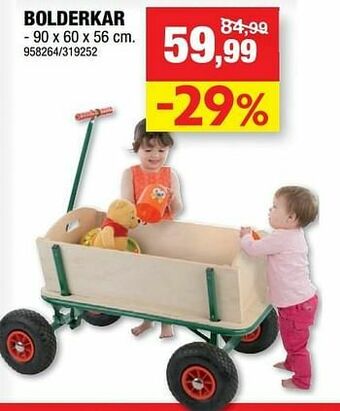 Hubo Bolderkar aanbieding