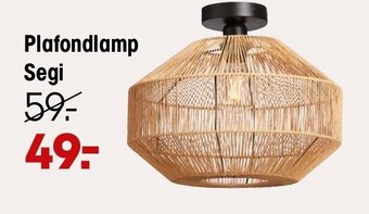Kwantum Plafondlamp Segi aanbieding
