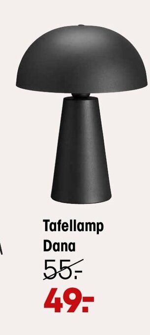 Kwantum Tafellamp dana aanbieding