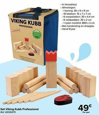 Set viking kubb professional