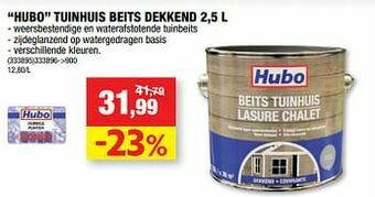 Hubo tuinhuis beits dekkend