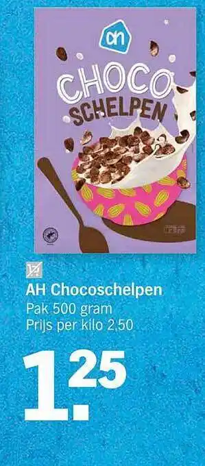 Albert Heijn Ah chocoschelpen aanbieding