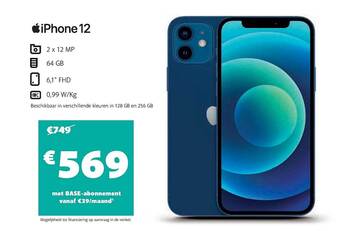 Base Iphone 12 aanbieding