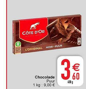 Cora Chocolade aanbieding