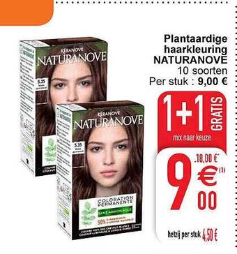 Cora Plantaardige haarkleuring naturanove aanbieding