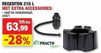 Hubo Regenton aanbieding