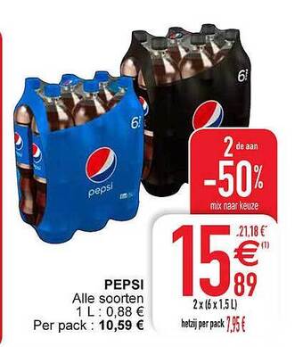 Cora Pepsi aanbieding