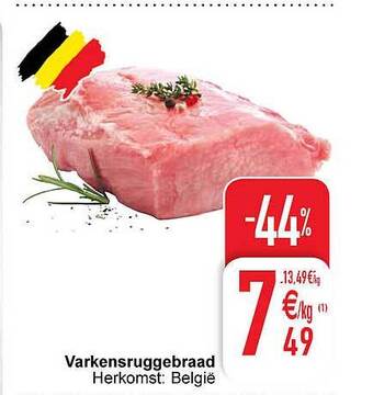 Varkensruggebraad