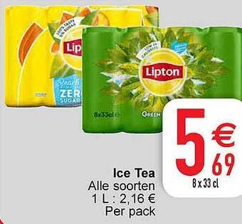 Cora Ice tea aanbieding