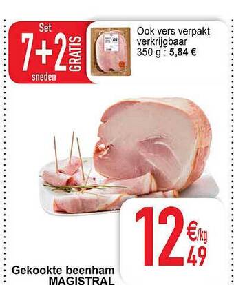 Cora Gekookte beenham magistral aanbieding