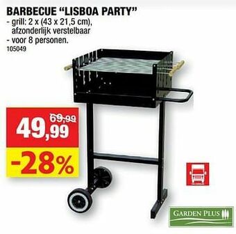 Hubo Barbecue lisboa party aanbieding